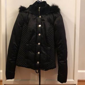 Bebe Puff Black Jacket
